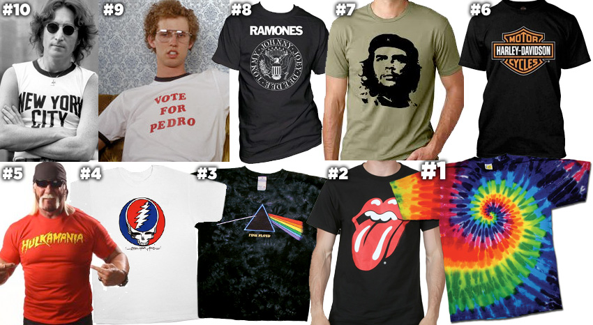 10 Famous T-Shirt Designs That Changed the World