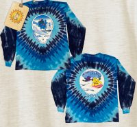 Sundog Grateful Dead Shred Bears Tie Dye Tee Small